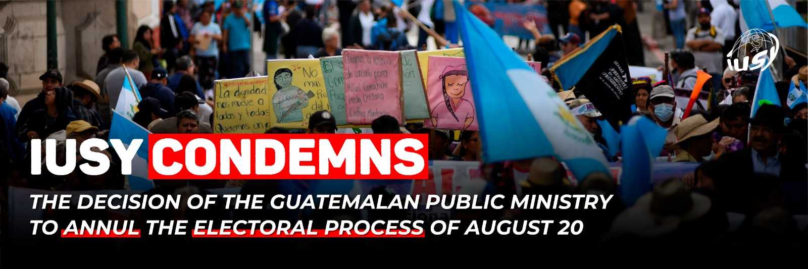 Statement of the International Union of Socialist Youth (IUSY) on Guatemala
