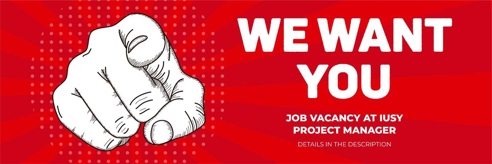 IUSY Project Manager Vacancy